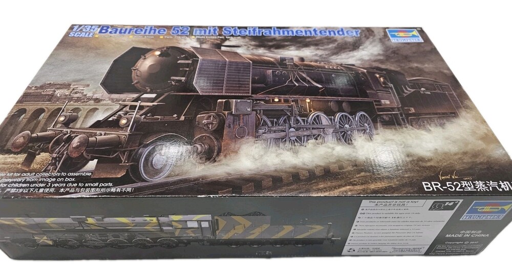 Trumpeter 1/35 Baureihe 52 mit Steifrahmentender #00210 #210 *sealed*